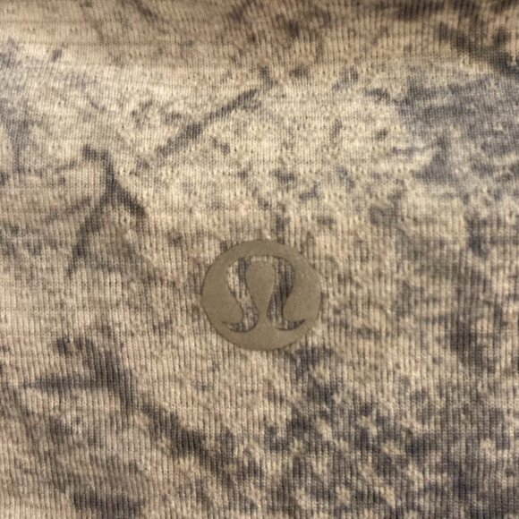 Lululemon Swiftly Tech Long Sleeve 2.0*, MultiDye Gray/White - Size 8 - Picture 9 of 10